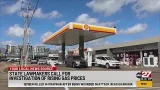 State lawmakers call for investigation of rising gas prices