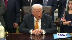 President Trump: "Greenland's very important for the national security."