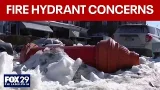 West Philadelphia neighbors raise concerns over some fire hydrants after snow