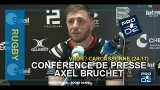 Conférence de presse Axel BRUCHET - VRDR - Carcassonne - 2025/2026
