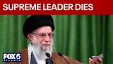 Reaction pour in after death of Iran's supreme leader | FOX 5 News