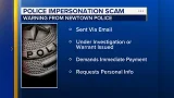 Police in Bucks County issue warning about email scam