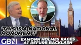 Eamonn Holmes RAGES at Houses of Parliament refurbishment backlash - 'This is a national MONUMENT!' Eamonn Holmes RAGES at Houses of Parliament refurbishment backlash - 'This is a national MONUMENT!'