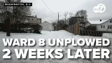 DC Ward 8 residents react to unplowed streets nearly 2 weeks after storm