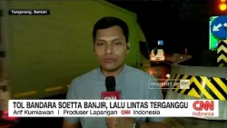 Tol Bandara Soetta Banjir, Lalu Lintas Terganggu