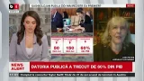 LIDIA MOISE, JURNALIST ECONOMIC, DESPRE DATORIA PUBLICĂ CARE A TRECUT DE 60% DIN PIB_Știri B1TV