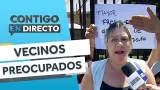 "¡QUEREMOS MÁS SEGURIDAD!": Vecinos preocupados por construcción del metro - Contigo en Directo