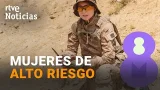 8M | Mujeres que ROMPEN BARRERAS en oficios de ALTO RIESGO aún dominados por hombres | RTVE Noticias