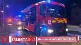 Accidente de tránsito en rotonda Santa Elvira