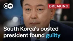 South Korea's ousted President Yoon sentenced to prison over martial law bid | DW News