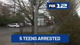 5 teenagers arrested after deadly home invasion in Portland’s Lents neighborhood