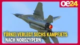 Türkei verlegt sechs Kampfjets nach Nordzypern