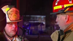 Baltimore County Fire full press conference on two-alarm fires Friday night