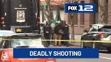 Man shot, killed by officers serving arrest warrant in Pearl District