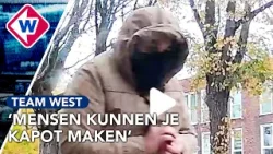 Overvaller gooit stenen door ruit en berooft vrouw | Team West