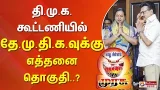 தி.மு.க. கூட்டணியில் தே.மு.தி.க.வுக்கு எத்தனை தொகுதி..?