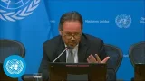 Haiti: 80 percent% of the capital is influenced or controlled by the gangs - Press Conference | UN Haiti: 80 percent% of the capital is influenced or controlled by the gangs - Press Conference | UN