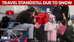 Travel standstill due to snowstorm