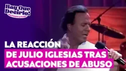 Revelan reacción de Julio Iglesias tras acusaciones de abuso: “Una especie de muerte internacional”