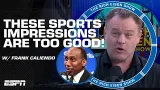 Frank Caliendo's Stephen A. Smith impression leaves the crew in tears ? | The Rich Eisen Show