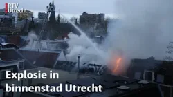 Vier gewonden, meerdere panden ingestort in centrum Utrecht | RTV Utrecht