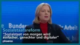 Sozialstaatsreform: Bundesarbeitsministerin Bärbel Bas stellt Empfehlungen vor | 27.01.2026
