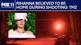 Rihanna's home shot while singer was inside: TMZ Rihanna's home shot while singer was inside: TMZ