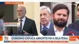 Ministro Elizalde detalla en reunión que sostuvo el presidente Boric junto a José Antonio Kast