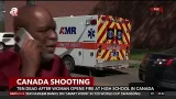 Ten dead after woman opens fire at high school in Canada