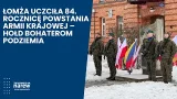 Łomża uczciła 84. rocznicę powstania Armii Krajowej – hołd bohaterom podziemia