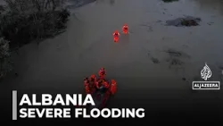 Albania floods: Homes, farmland and entire villages submerged Albania floods: Homes, farmland and entire villages submerged