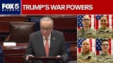 Senate moves to curb Trump war powers amid Iran war Senate moves to curb Trump war powers amid Iran war