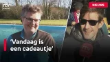 Zwemmen en terrassen op zonovergoten dag: 'Gisteren liep ik nog in de winterjas' | RTV Drenthe