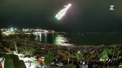 01 ENE 2026 Con drones, la comuna de El Quisco da la bienvenida al año 2026