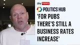 Michelin-starred chef and pub owner Tom Kerridge: 'For pubs there's still a business rates increase' Michelin-starred chef and pub owner Tom Kerridge: 'For pubs there's still a business rates increase'