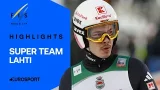 Finnland schockt Deutschland und Norwegen im Super Team | Highlights deutsch | Lahti | Skispringen