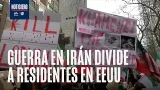 Conflicto EEUU-Irán: Estallan protestas contra la "guerra de Trump" y el gasto militar Conflicto EEUU-Irán: Estallan protestas contra la "guerra de Trump" y el gasto militar