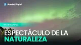 Asombrosas auroras boreales en Inglaterra y Groenlandia