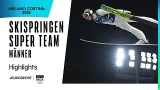 Abbruch führt zu Zehntelentscheidung I Highlights deutsch I Olympia 2026 I Skispringen I Super Team Abbruch führt zu Zehntelentscheidung I Highlights deutsch I Olympia 2026 I Skispringen I Super Team