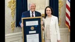María Corina Machado habla con Trump y le entrega su Premio Nobel de la Paz