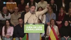ELECCIONES ARAGÓN | Abascal carga contra "la mafia corrupta" de Sánchez