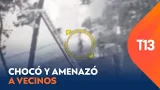 Contaba con beneficio carcelario: conductor ebrio chocó poste y amenazó a vecinos con un arma Contaba con beneficio carcelario: conductor ebrio chocó poste y amenazó a vecinos con un arma