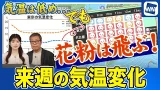 【週間気温】この先気温は低め それでも花粉対策を