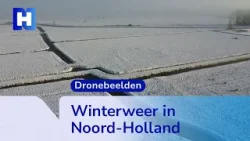 Het winterse weer in Noord-Holland levert prachtige plaatjes op
