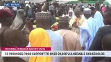FG Provides Food Support To Over 20,000 Vulnerable Households