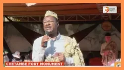 Speaker Wetang’ula says govt will construct a monument at Chetambe Fort
