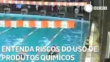 Entenda os riscos no uso de produtos químicos em piscinas