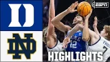 Duke Blue Devils vs. Notre Dame Fighting Irish | Full Game Highlights | ESPN College Basketball