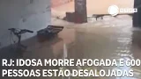 Idosa acamada morre afogada após ter casa invadida pela chuva em São João de Meriti (RJ)