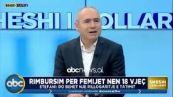 Rimbursim për fëmijët nën 18 vjeç/ Stefani: Kush ka paguar tatim, do përfitojë nga tatimi i paguar!
